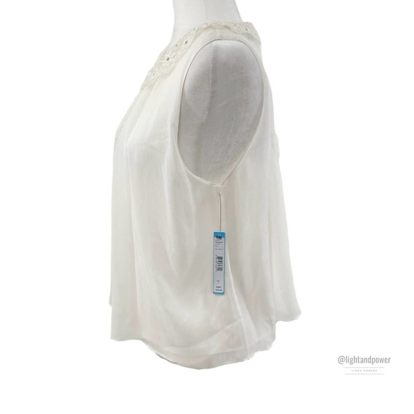 Alice & Olivia Stacey Bendet Lace & Silk Top NWT - Picture 7 of 12